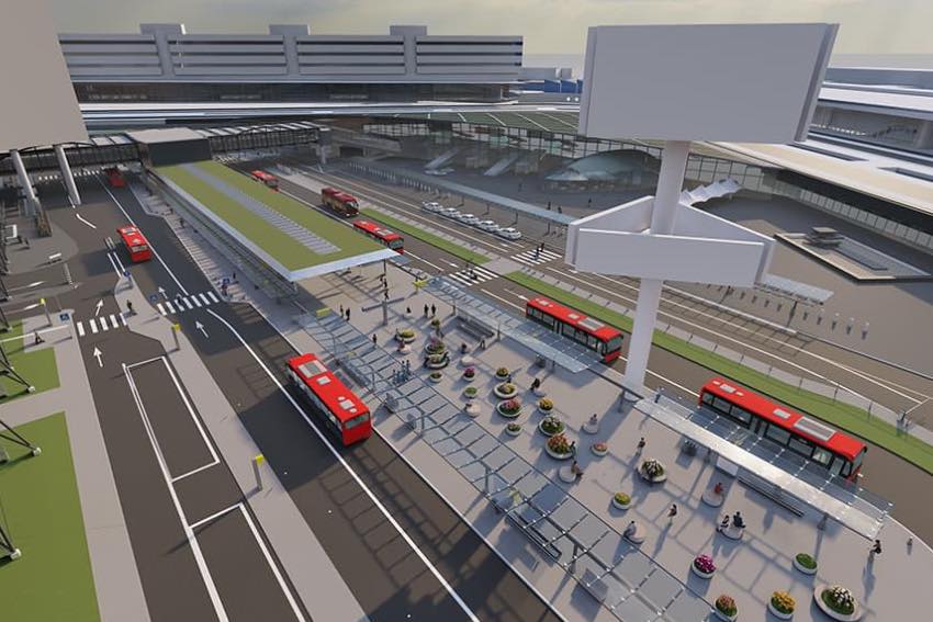 Schiphol to boost transport links with bus station upgrade